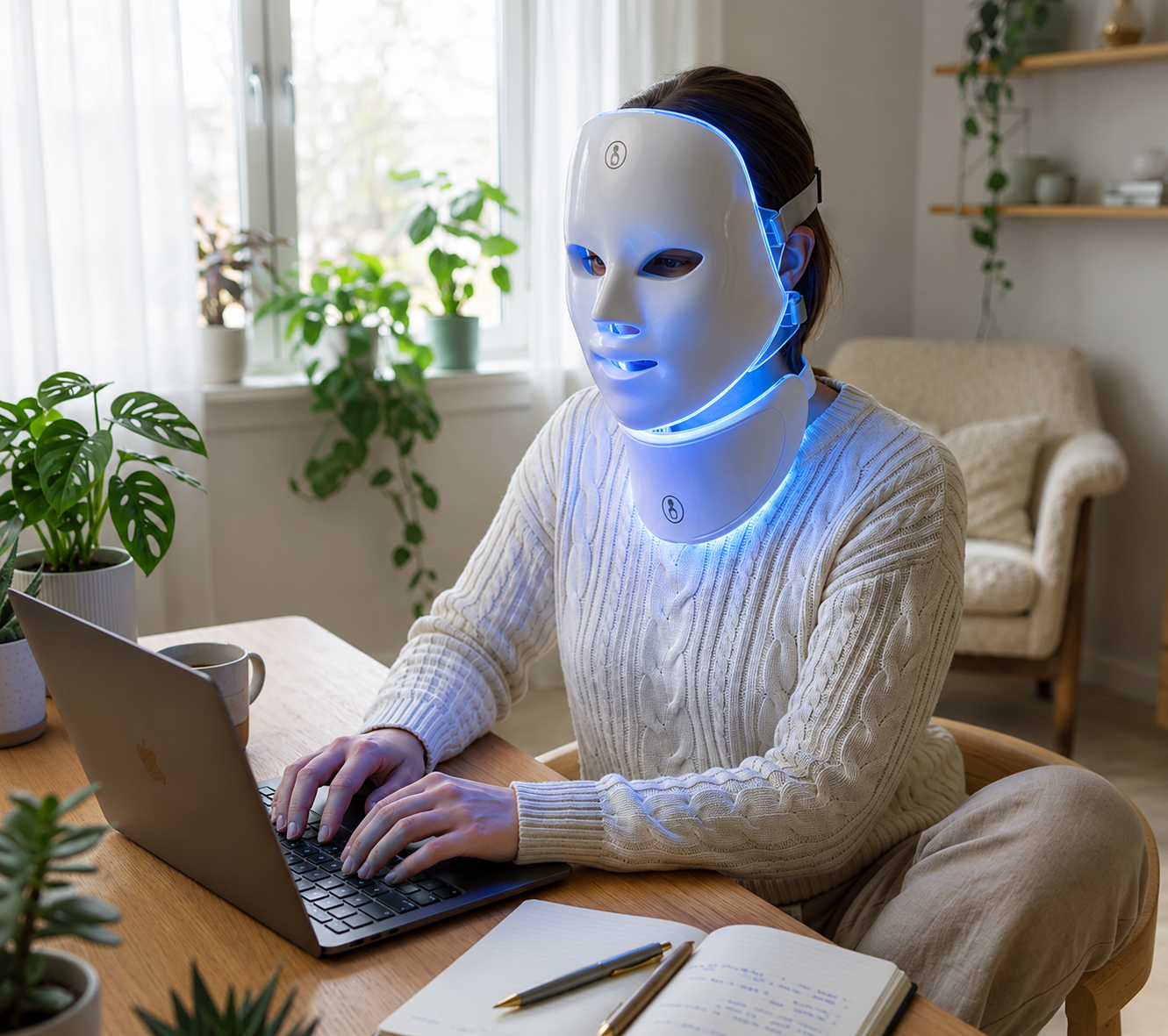 Dovira Pro LED Face & Neck Mask